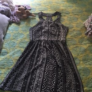 An pretty flowy dress.